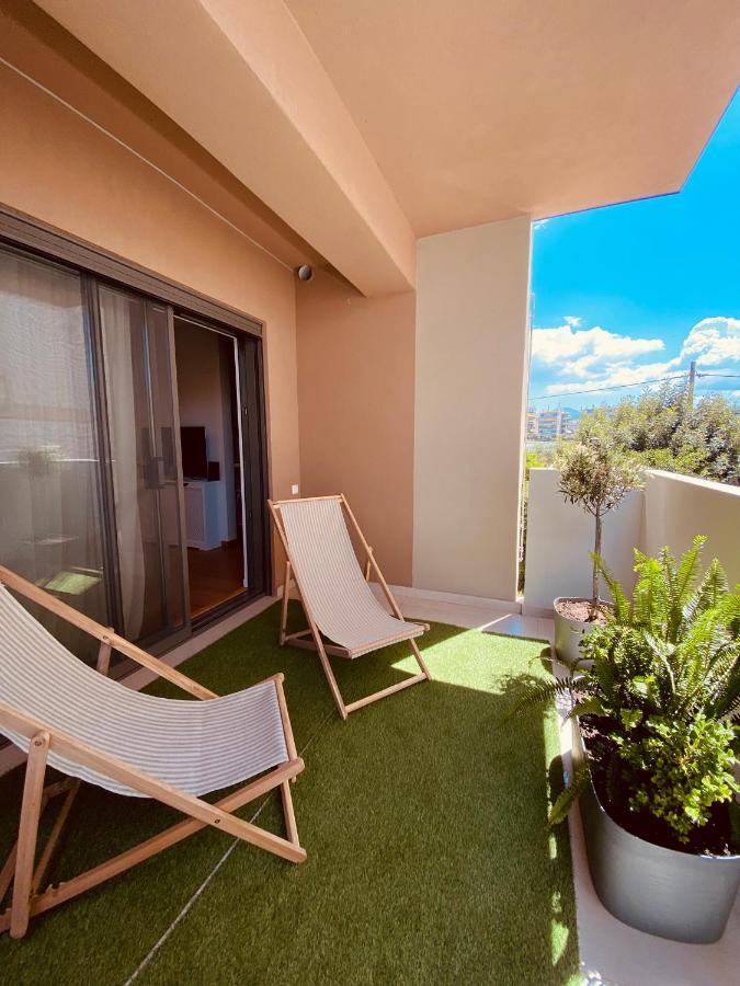 Athens Riviera 2-Bed Apt & Pool Access #Unoblu 外观 照片