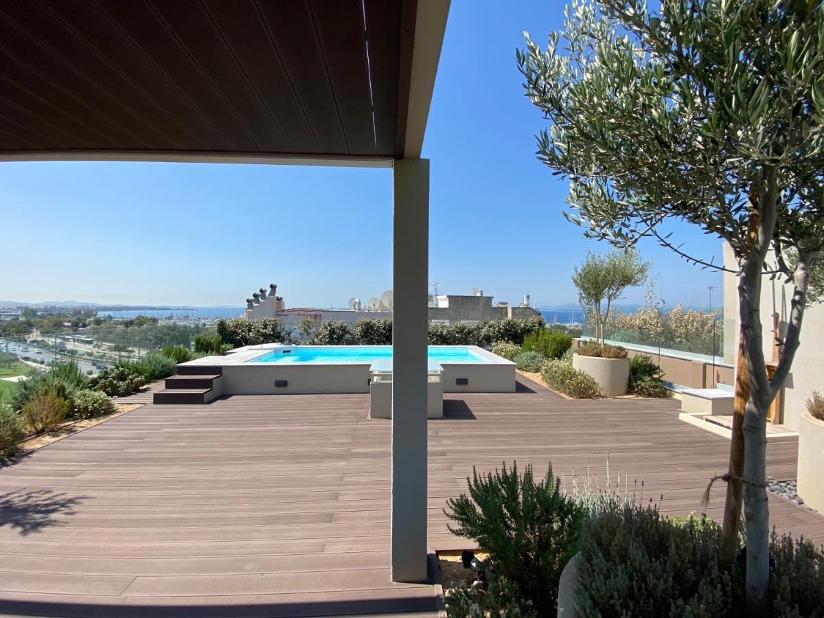 Athens Riviera 2-Bed Apt & Pool Access #Unoblu 外观 照片